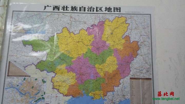 广西地图2016年1月1版多处错误 藤北网 藤县太平新闻